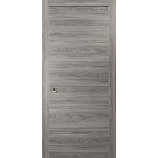 Sartodoors Double Barn Interior Door, Black PLANUM10PD-GANP-4284 - main